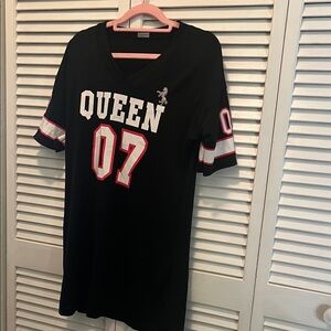 Women Black Queen 07 Jersey PJ ( M)
